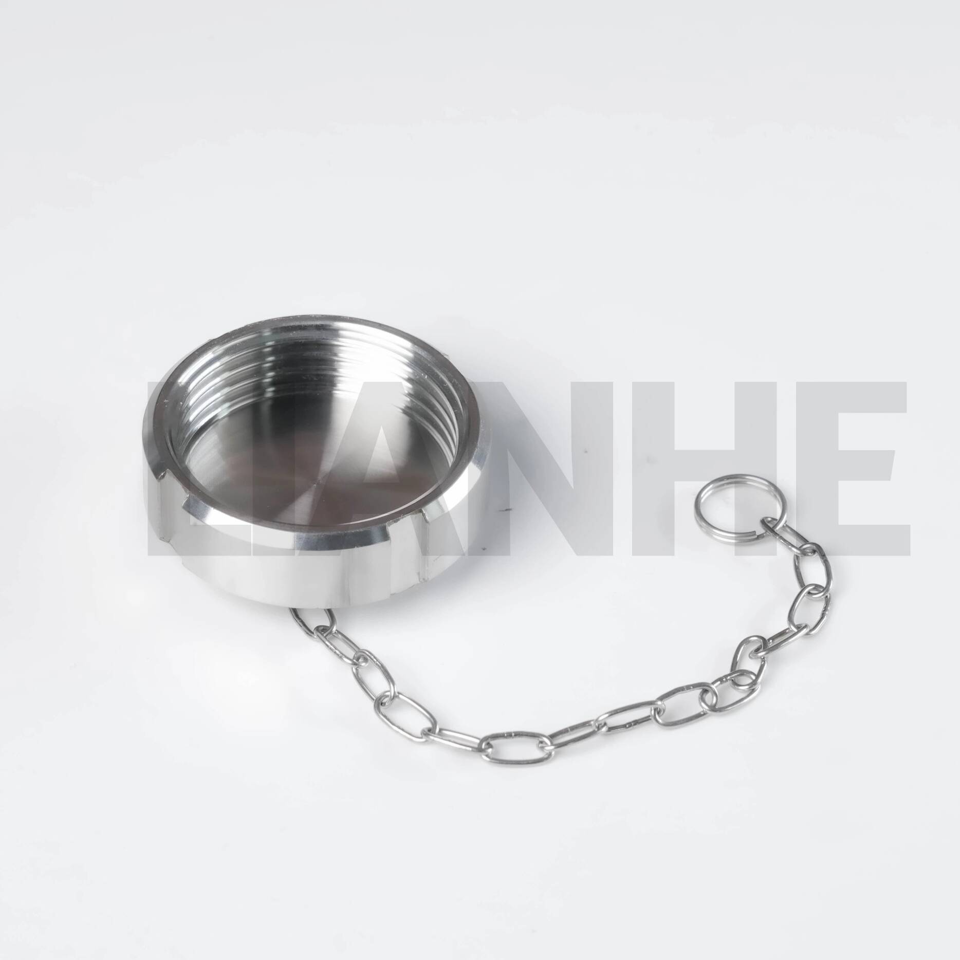 Dado cieco sanitario in acciaio inox con catena