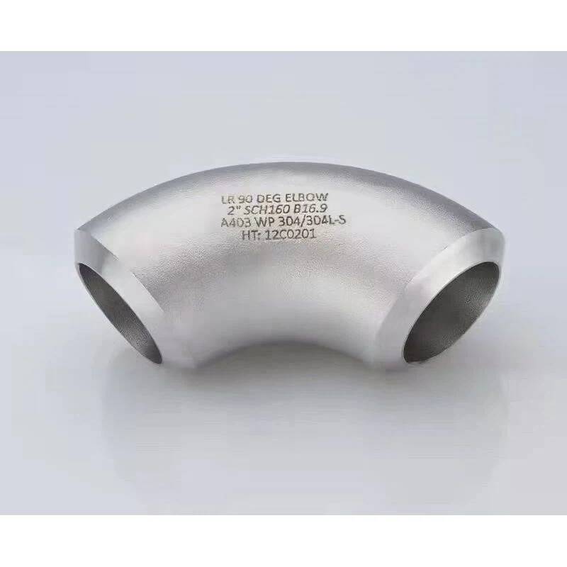 Gomito SR 90DEG Bw in acciaio inossidabile