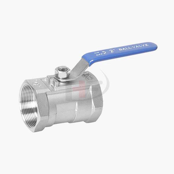 Valvola a sfera con filettatura 1pc in acciaio inossidabile